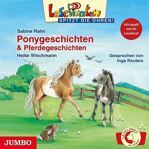 Ponygeschichten & Pferdegeschichten,Audio-CD, Sabine Rahn, Heike Wiechmann