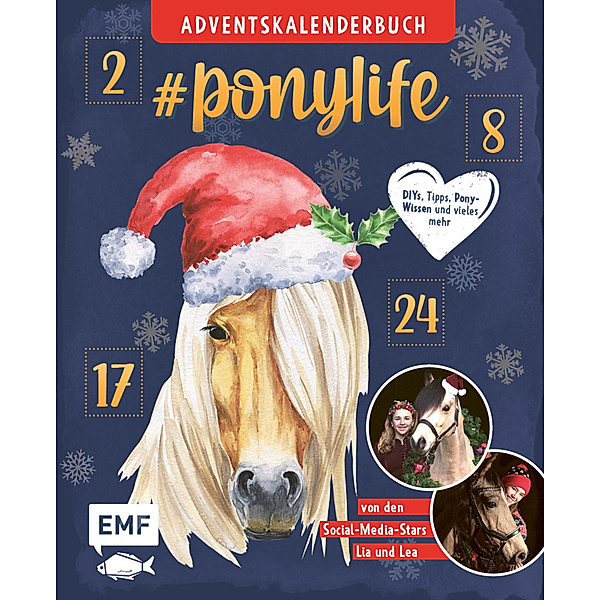 # ponylife - Mein Adventskalenderbuch - Von Lia und Lea, Lea Schirdewahn, Lia Beckmann