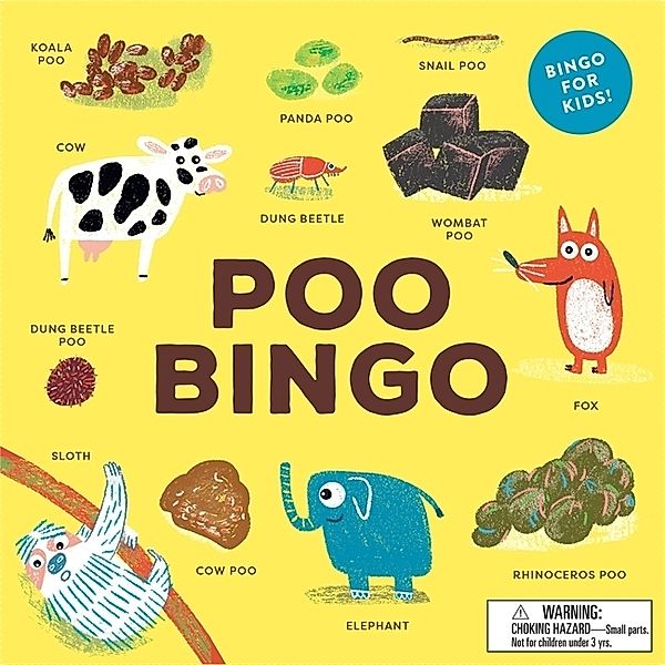Laurence King Verlag GmbH Poo Bingo (Kinderspiele), Aidan Onn