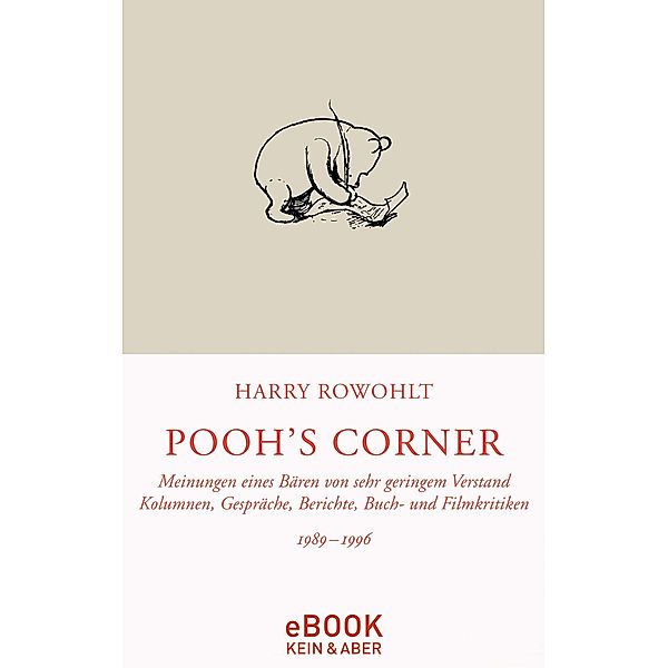 Pooh&#039;s Corner 1989-1996 / eBook, Harry Rowohlt