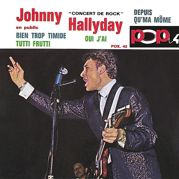 Pop 4 - Concert De Rock, Johnny Hallyday