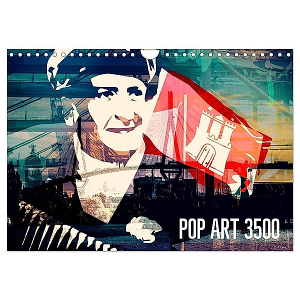 POP ART 3500 (Wandkalender 2024 DIN A4 quer), CALVENDO Monatskalender, Mühlbauer-Gardemin
