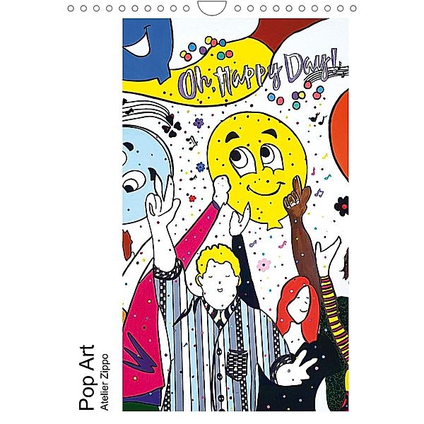 Pop Art - Atelier Zippo (Wandkalender 2023 DIN A4 hoch), Katja M. Zippo