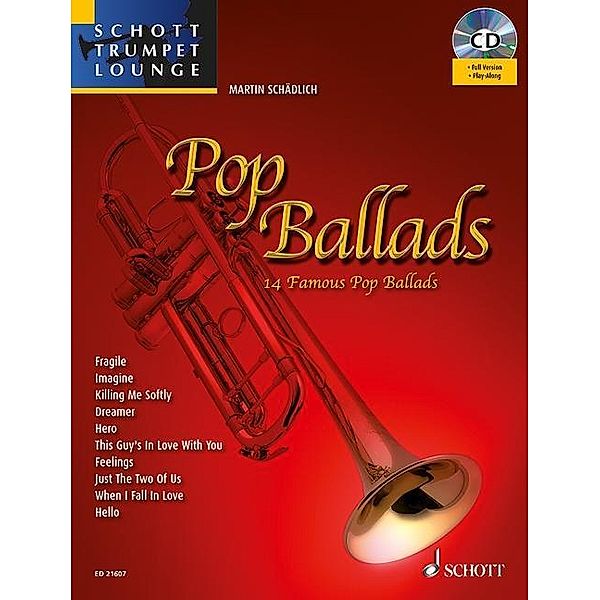 Pop Ballads, Trompete, m. Audio-CD