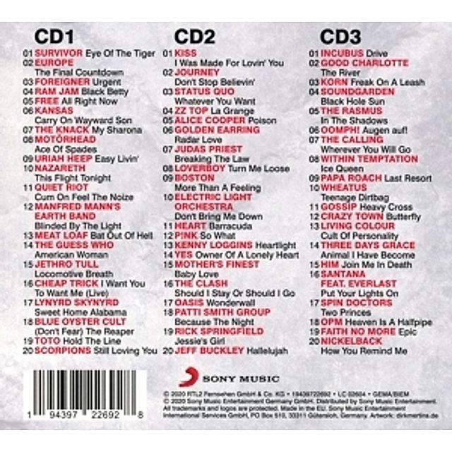 Pop Giganten - Rock 2 CDs von Diverse Interpreten | Weltbild.de