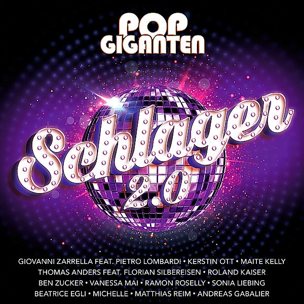 Pop Giganten-Schlager 2.0 (2 CDs), Various