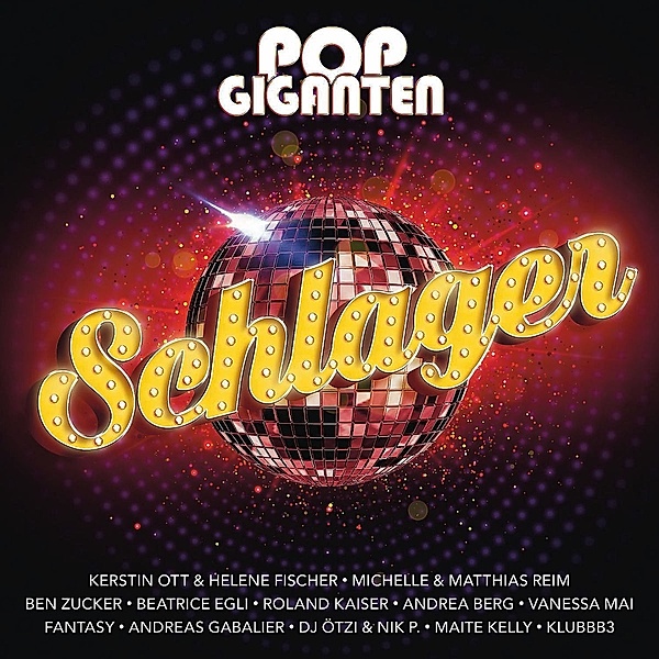 Pop Giganten - Schlager (2 CDs), Diverse Interpreten
