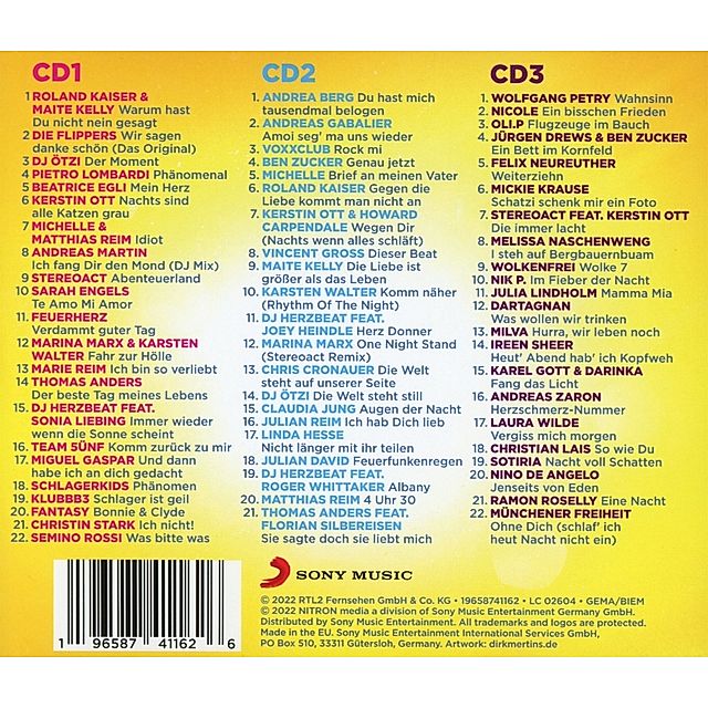 Pop Giganten - Schlager Pur 3 CDs von Diverse Interpreten | Weltbild.ch