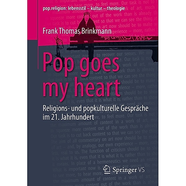 Pop goes my heart / pop.religion: lebensstil - kultur - theologie