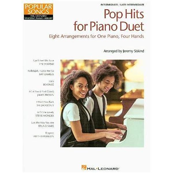 Pop Hits For Piano Duet, 1 Piano 4 Hands