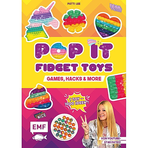 Pop it Fidget Toys - Games, Hacks & more vom YouTube-Kanal Hey PatDIY, Patti Lee