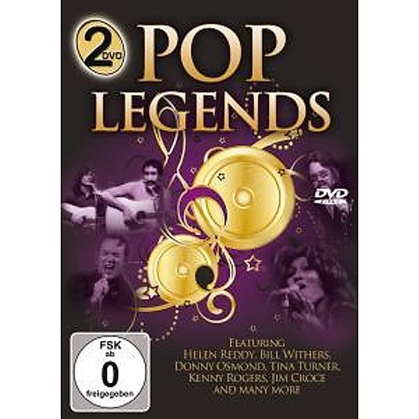 Pop Legends, Various, Tina Turner, Kenny Rogers, K. Kristofferson