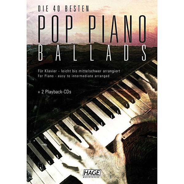 Pop Piano Ballads mit 2 Playback-CDs.Bd.1