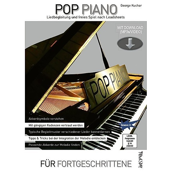 Pop Piano - Liedbegleitung und freies Spiel nach Leadsheets, m. CD-Plus, George Kuchar