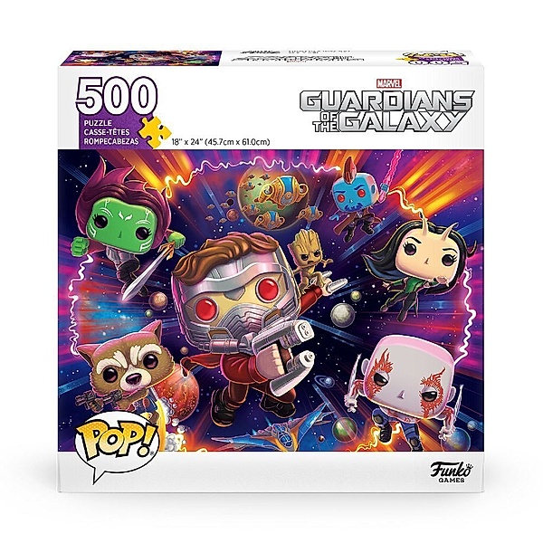 Huch, Hutter Trade, Funko Pop! Puzzle - Marvel Guardians of the Galaxy, Funko Games