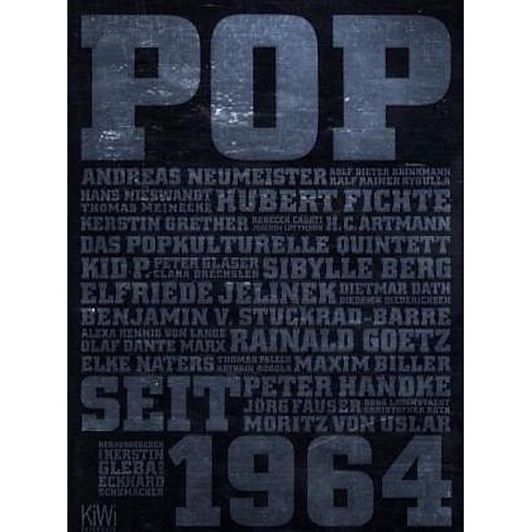Pop seit 1964, ECKHARD SCHUMACHER (HG.), KERSTIN GLEBA(HG.)