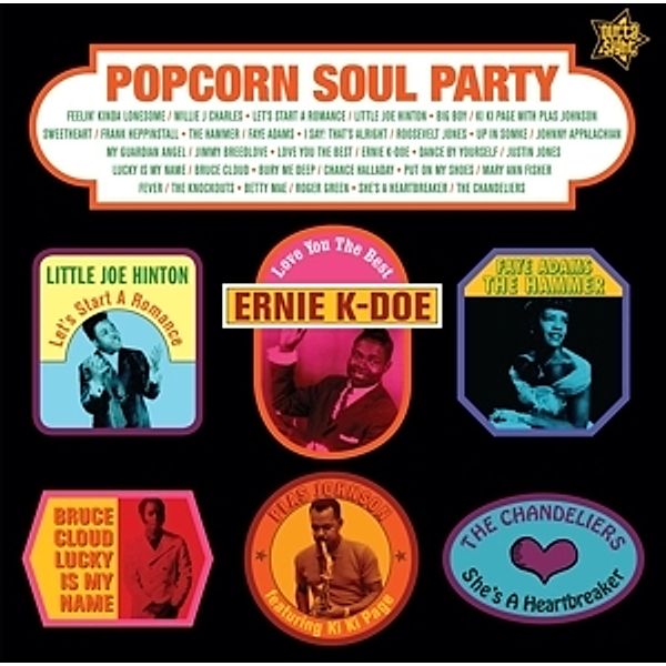 Popcorn Soul Party-Blended Soul And R&B 1958-62 (Vinyl), Diverse Interpreten