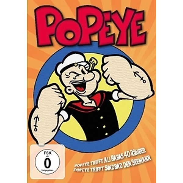 Popeye-der Seemann (Opoeye trifft Ali Babas 40 Räuber, Popeye trifft Sindbad den Seemann) Limited Edition, Cartoon Stars