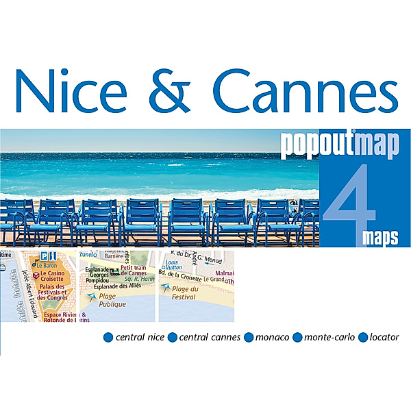 Popout Map Doble / Popout Map Nice & Cannes Double