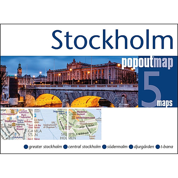 PopOut Map Stockholm Double