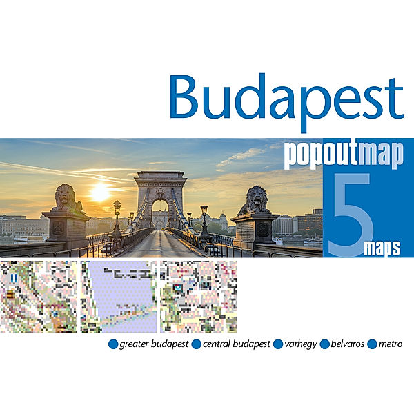 PopOut Maps / Budapest PopOut Map
