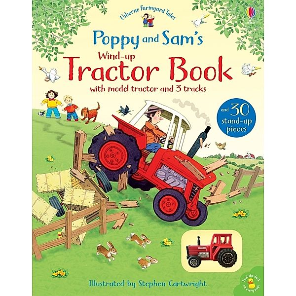 Poppy and Sam's Wind-Up Tractor Book, Heather Amery, Sam Taplin