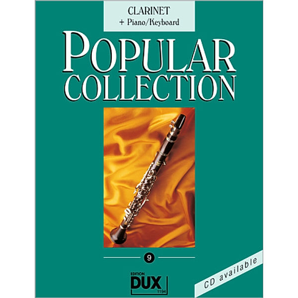 Popular Collection, Clarinet + Piano/Keyboard.Vol.9, Arturo Himmer