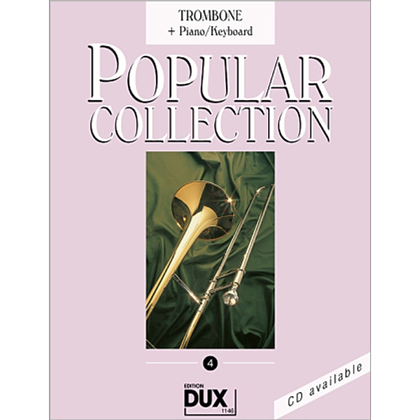 Popular Collection, Trombone + Piano/Keyboard.Vol.4, Arturo Himmer