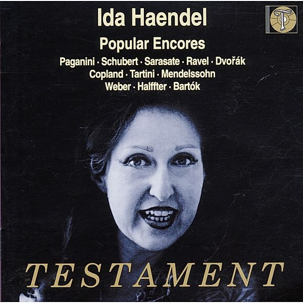 Popular Encores, Ida Haendel, G. Parsons