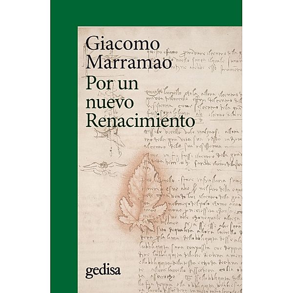 Por un nuevo Renacimiento, Giacomo Marramao