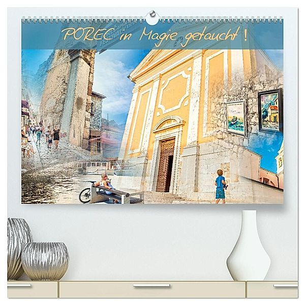 POREC in Magie getaucht! (hochwertiger Premium Wandkalender 2025 DIN A2 quer), Kunstdruck in Hochglanz, Calvendo, Viktor Gross