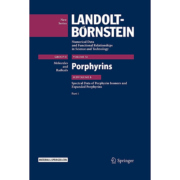 Porphyrins - Spectral Data of Porphyrin Isomers and Expanded Porphyrins, M.P. Dobhal