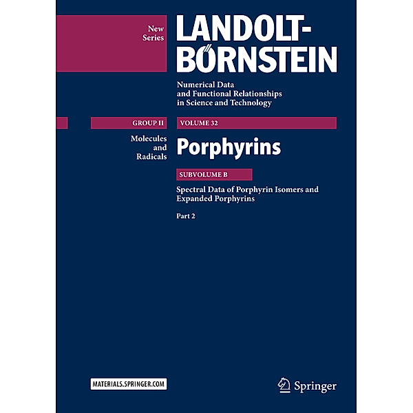 Porphyrins - Spectral Data of Porphyrin Isomers and Expanded Porphyrins, M.P. Dobhal