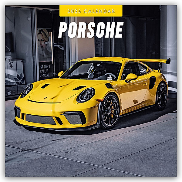 Porsche 2025 - 16-Monatskalender, Red Robin Publishing Ltd