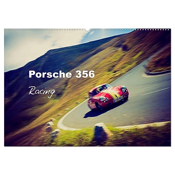 Porsche 356 - Racing (Wandkalender 2024 DIN A2 quer), CALVENDO Monatskalender, Johann Hinrichs