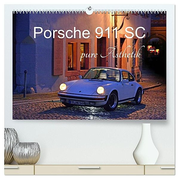 Porsche 911 SC pure Ästhetik (hochwertiger Premium Wandkalender 2025 DIN A2 quer), Kunstdruck in Hochglanz, Calvendo, Ingo Laue