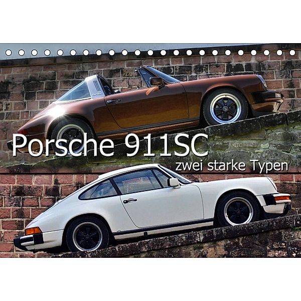 Porsche 911SC - zwei starke Typen (Tischkalender 2023 DIN A5 quer), Ingo Laue