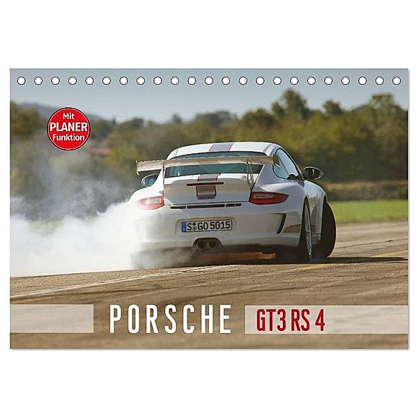Porsche GT3RS 4,0 (Tischkalender 2024 DIN A5 quer), CALVENDO Monatskalender, Stefan Bau