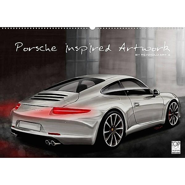 Porsche inspired Artwork by Reinhold Art´s (Wandkalender 2021 DIN A2 quer), Reinhold Autodisegno