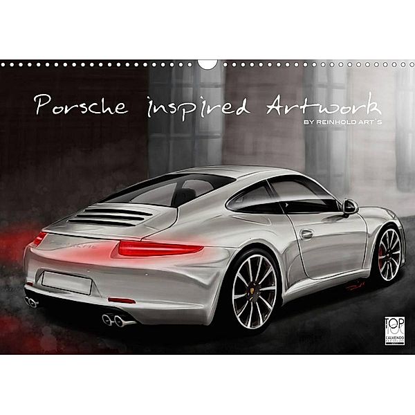 Porsche inspired Artwork by Reinhold Art´s (Wandkalender 2023 DIN A3 quer), Reinhold Autodisegno