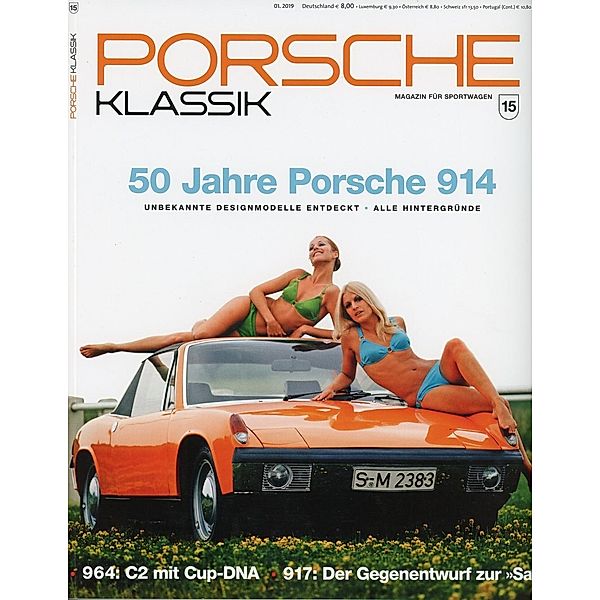 Porsche Klassik: .15 (01/2019) 50 Jahre Porsche 914