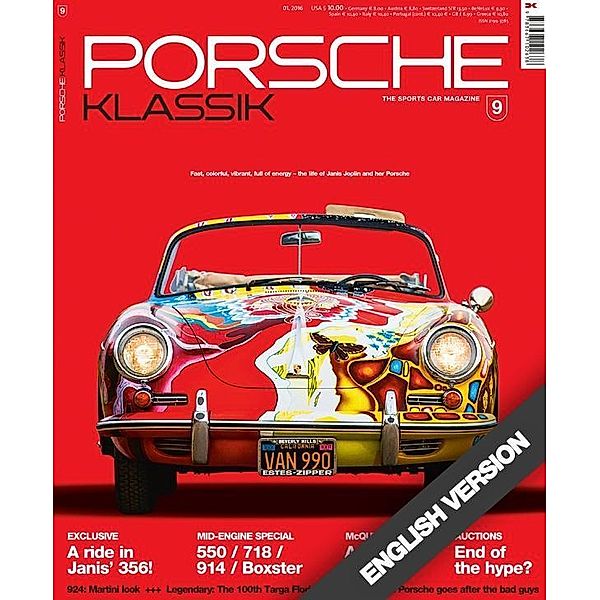 Porsche Klassik: Vol.9 (01/2016) A ride in Janis Joplins 356