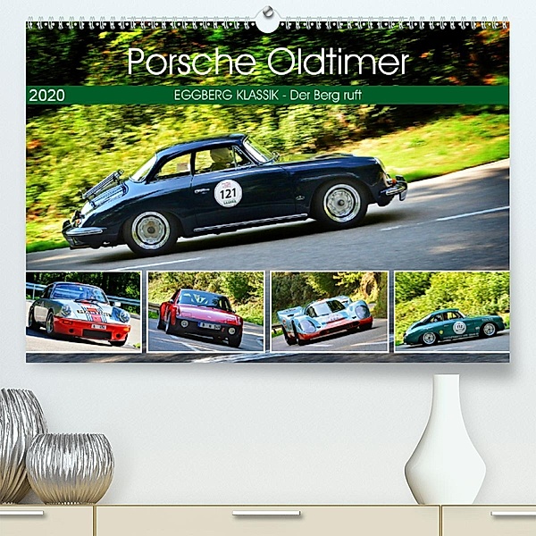Porsche Oldtimer - EGGBERG KLASSIK - Der Berg ruft (Premium-Kalender 2020 DIN A2 quer), Ingo Laue