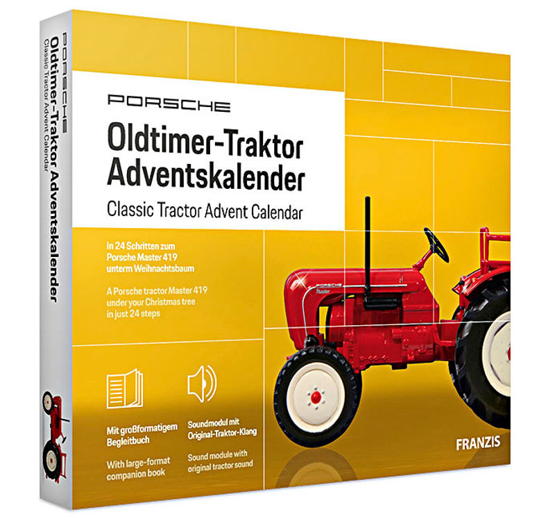 Porsche Oldtimer-Traktor Adventskalender bestellen | Weltbild.de