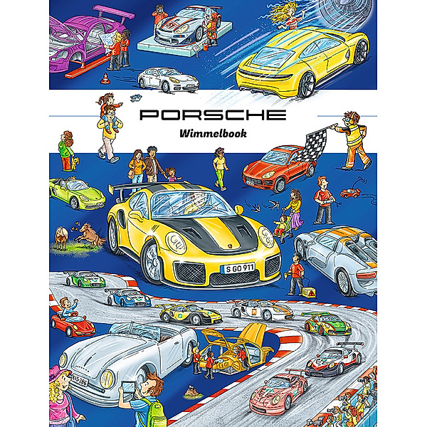 Porsche Wimmelbook
