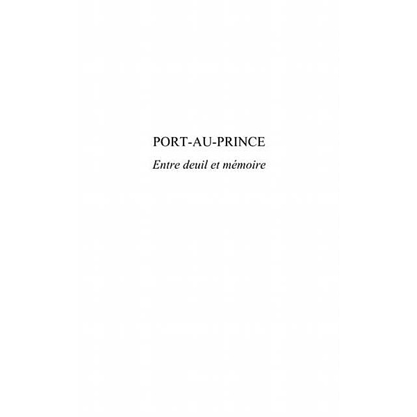 Port-au-prince / Hors-collection, Yves Patrick Augustin