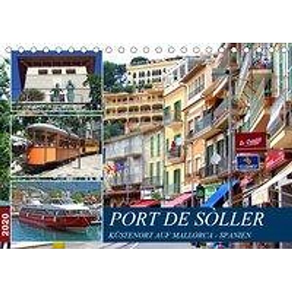 Port de Sóller - Küstenort auf Mallorca (Tischkalender 2020 DIN A5 quer), Holger Felix