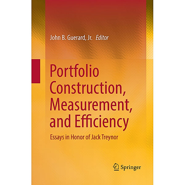 Portfolio Construction, Measurement, and Efficiency