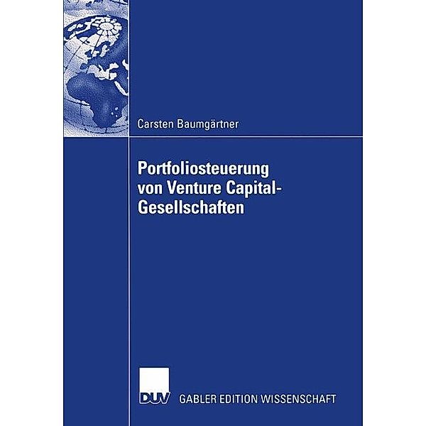 Portfoliosteuerung von Venture Capital-Gesellschaften, Carsten Baumgärtner