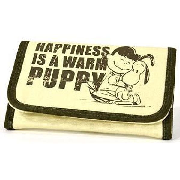Portmonee Happiness is a warm Puppey - Peanuts
